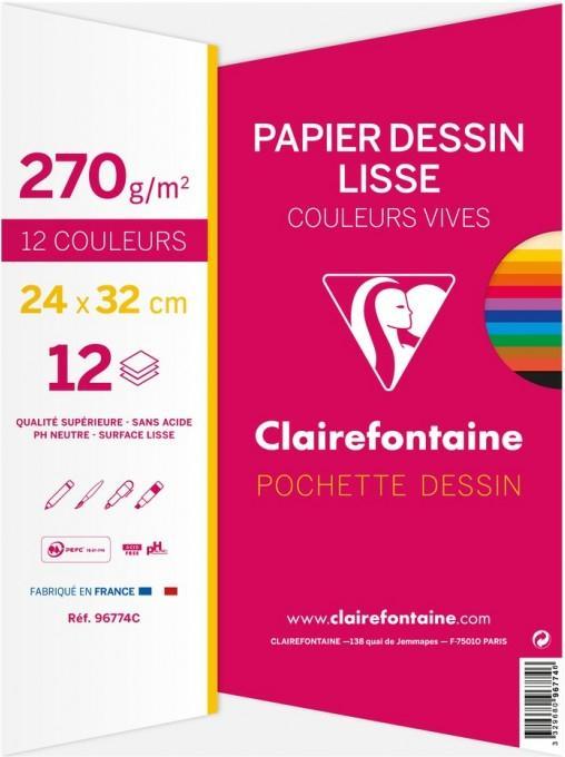 Produktbild Clairefontaine Kunstunterricht (270 g/m², 540 x)