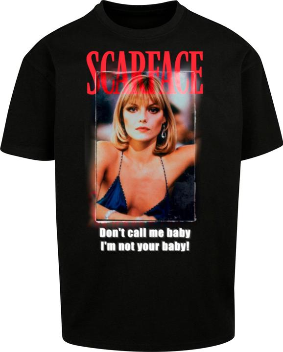 Immagine prodotto Urban Classics Scarface Non chiamarmi baby - Maglietta oversize pesante - 127037 (4XL)