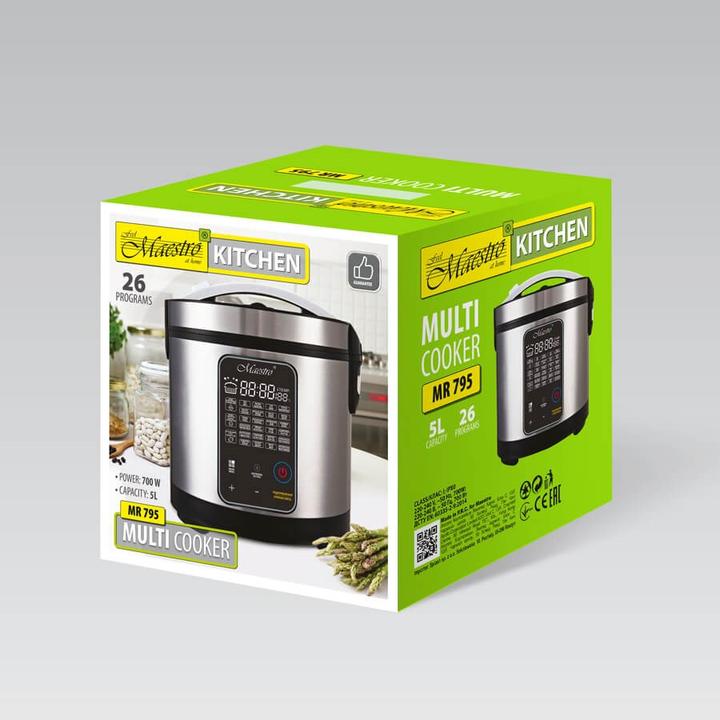 Image du produit Maestro Marmite électrique multifonctionnelle 5L MR-795 (Fiche CH)