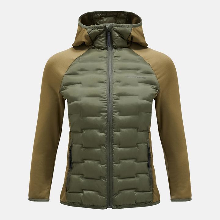 Peak Performance W Argon Hybrid Hood-PINE NEEDLE-SNAP GRE (XL)