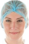 Actual product image Clip-on cap Eco Hygobase 121069, PP, Ø 50cm, blue, pack of 100 pieces