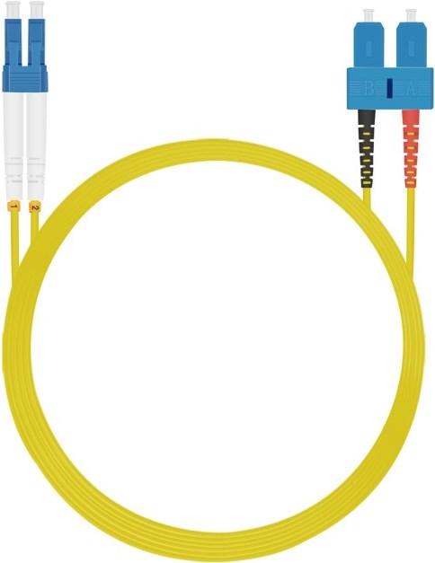 Actual product image Helos Fiber optic patch cable (CAT6, 2 m)