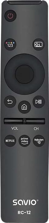 Savio RC-12 Remote Control IR Wireless TV (Device-specific remote control, Infrared)