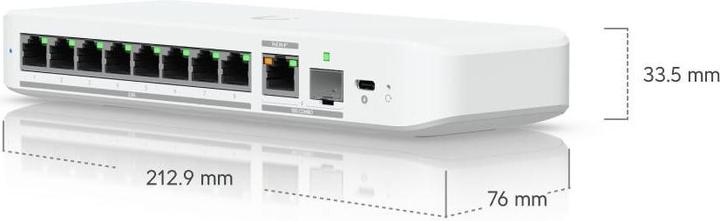 Actual product image Ubiquiti UniFi Flex 2.5G (9 Ports)