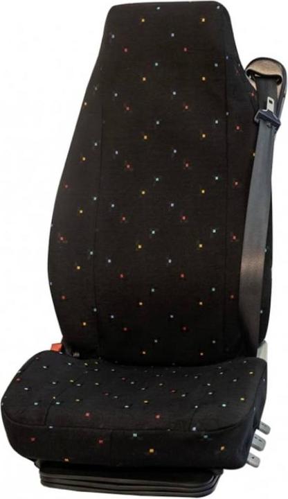 HP Autozubehör 22221 Sitzbezug Baumwolle, Polyester Schwarz, Gemustert Fahrers