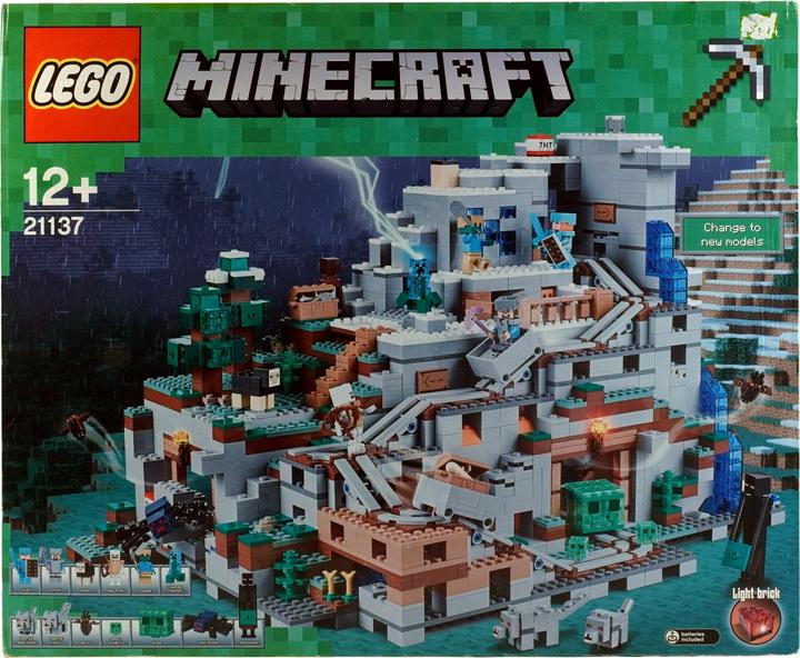 Produktbild LEGO The Mountain Cave (21137, LEGO Minecraft)