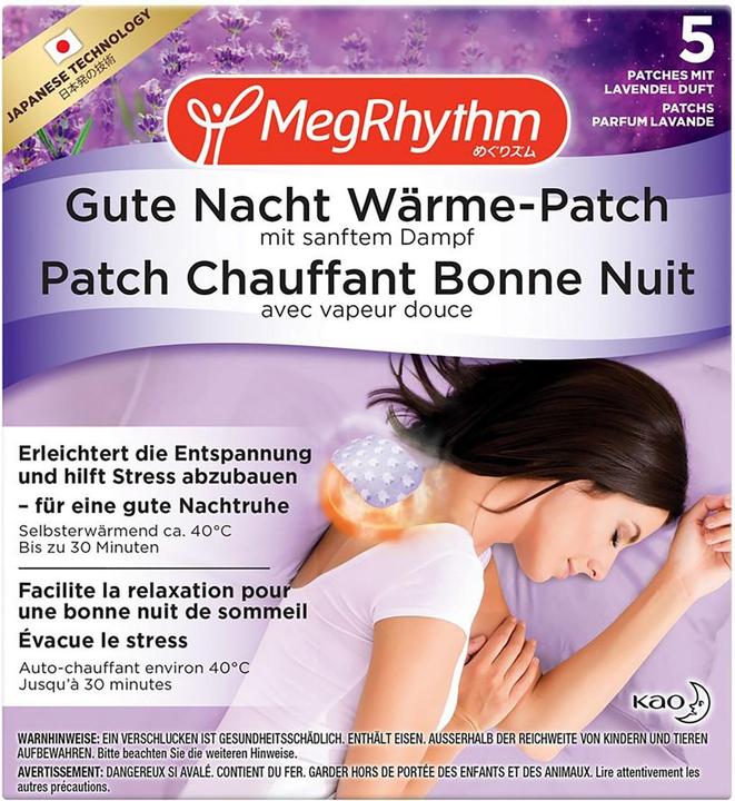 Image du produit Megrhythm patch chauffant bonne nuit (5 x)