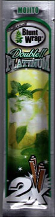 Blunt Wraps Double Platinum Mojito 2 in 1