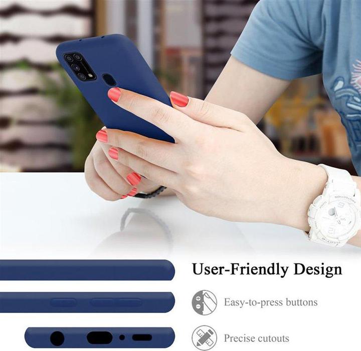 Actual product image Cadorabo TPU Liquid Silicone Case Cover (Samsung Galaxy M31)