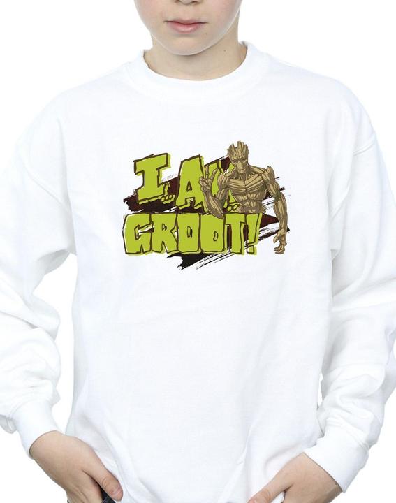 Actual product image Guardians of the Galaxy Boys I Am Groot Sweatshirt (152, 158)