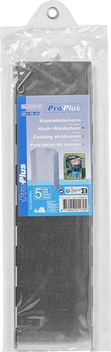 Actual product image ProPlus Cooking windscreen 5-piece aluminium
