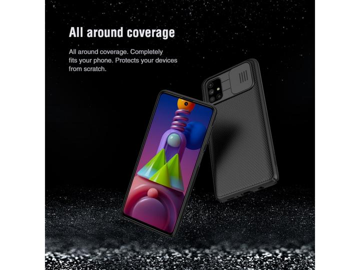 Actual product image Nillkin CamShield case for Samsung Galaxy M51 (black) universal (Samsung Galaxy M51)