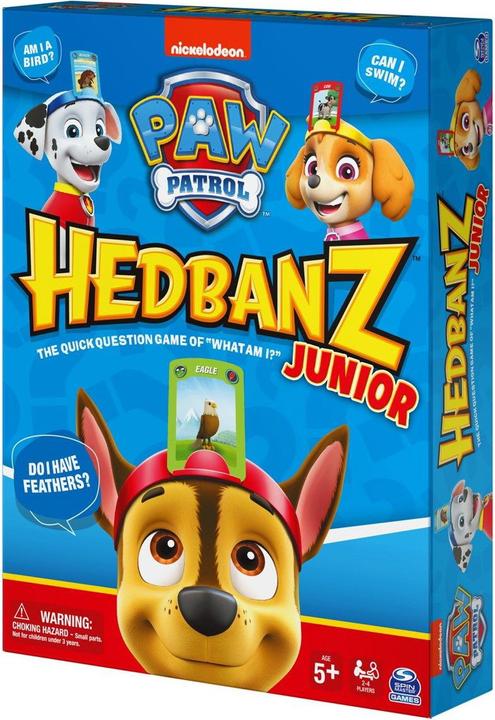 Produktbild Spin Master Paw Patrol - Hedbanz (Nordic) (6059939) (Multilingual)