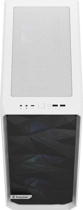 Image du produit Fractal Meshify 2 Compact RGB White TG Clear (ATX, mATX, Mini-ITX)