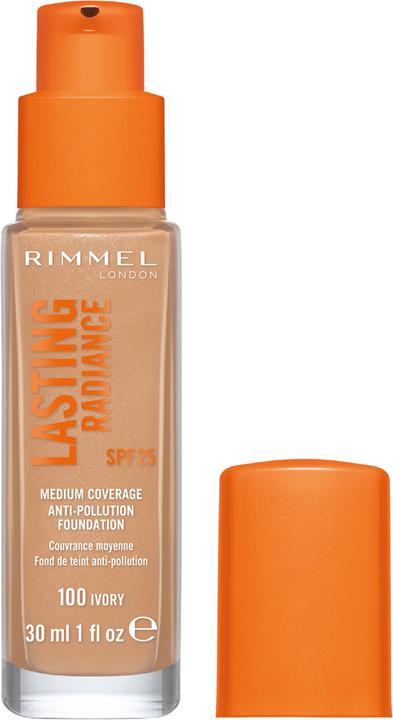 Actual product image Rimmel London Lasting Radiance (100 Ivory)