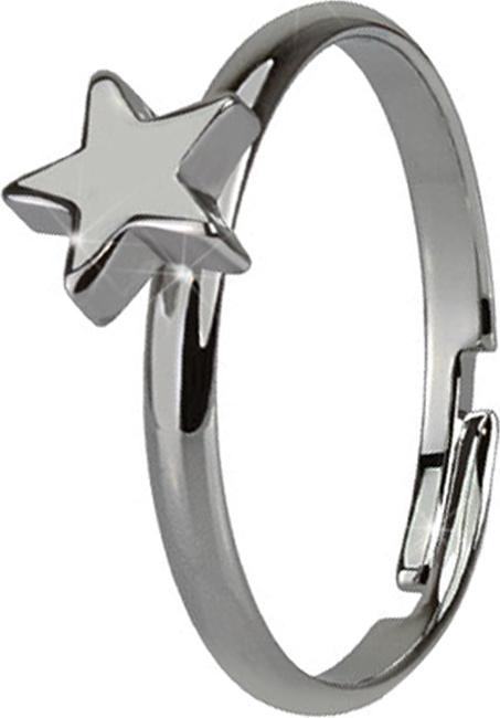 Immagine prodotto Star Piercing Anello con stella in argento scuro (Ottone)