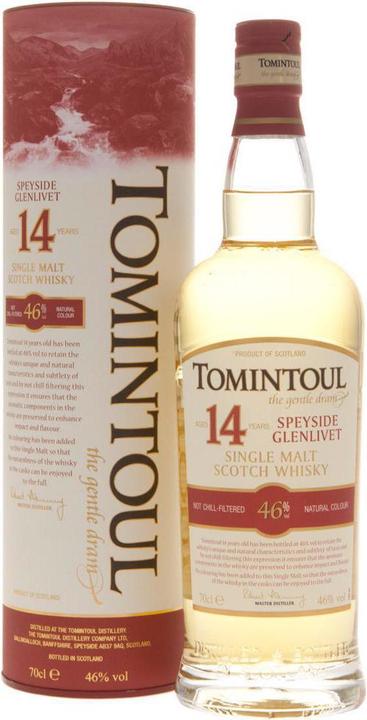 Actual product image Tomintoul 14 years 0.7 l (Single Malt, Scotch whisky)