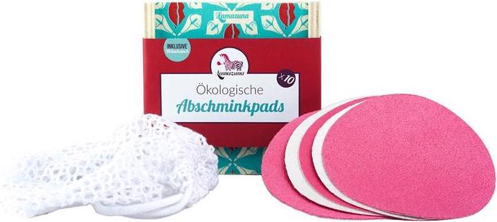 Actual product image Lamazuna Make-up remover pads 10 pieces incl. 1 sachet (Cleaning cloths)