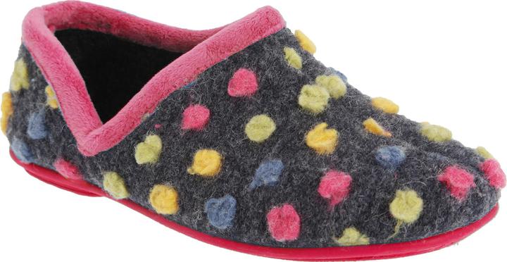Produktbild Universal Textiles Jade Hausschuhe Pantoffeln Gepunktet (37)