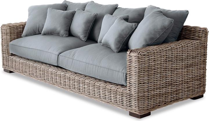 Actual product image Loberon Sofa Rimini brown / gray