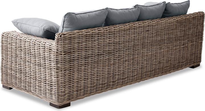 Actual product image Loberon Sofa Rimini brown / gray