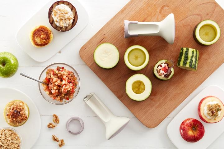 Immagine prodotto Lékué Veggie Cup Affettaverdure bianco/viola