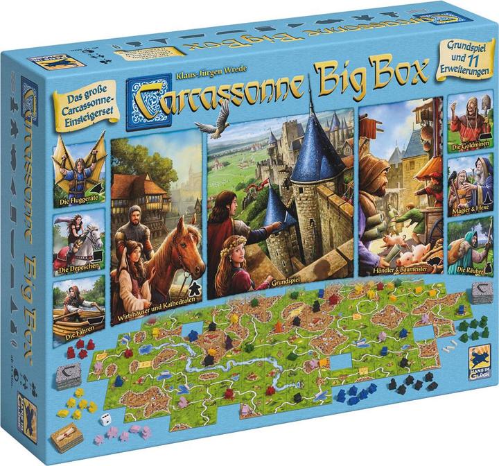 Hans im Glück Carcassonne: Big Box (Deutsch)
