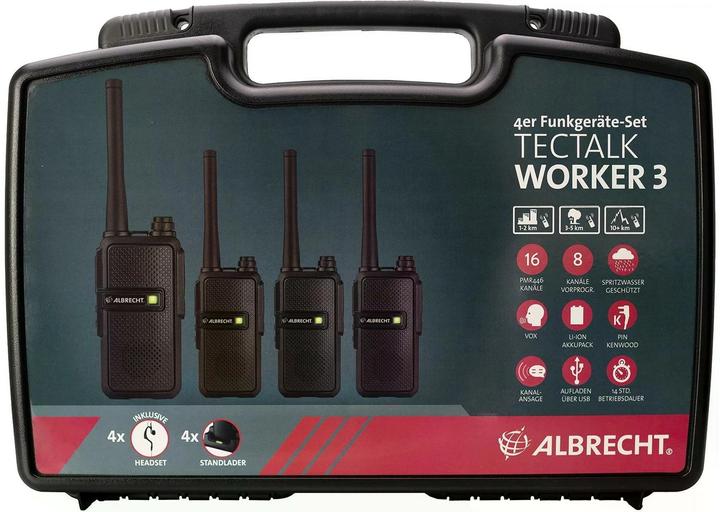 Actual product image Albrecht Tectalk Worker 3 (10 km)