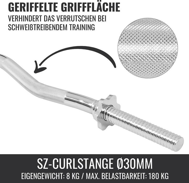 Produktbild Gorilla Sports Curlstange