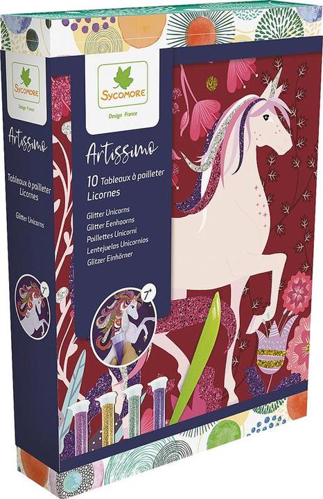 Immagine prodotto Darpeje Unicorni Glitterati Artissimo