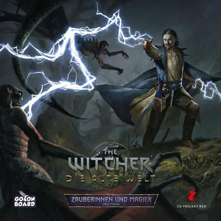 Actual product image Go on Board The Witcher: The Ancient World - Sorceresses and Mages, Board Game, for 1-5 Players (German)