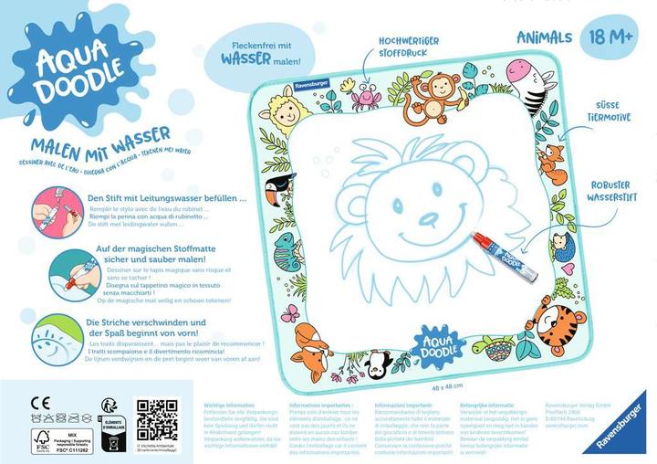 Produktbild Ravensburger Aquadoodle Animals