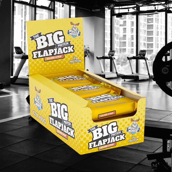 Produktbild Muscle Moose Big Protein Flapjack (Golden Syrup, 1 Stk., 1493 g)