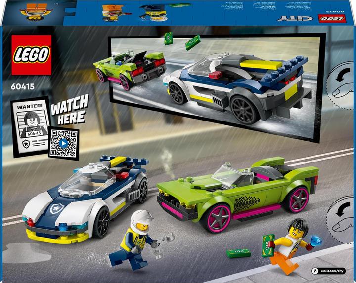 Image du produit LEGO Poursuite en voiture de police et en muscle car (60415, LEGO City)