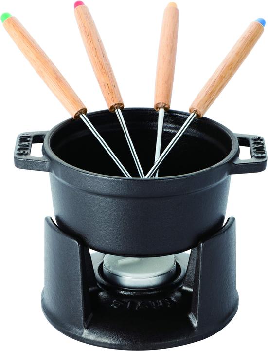 Actual product image Staub Mini fondue set 6 pieces (Chocolate fondue)