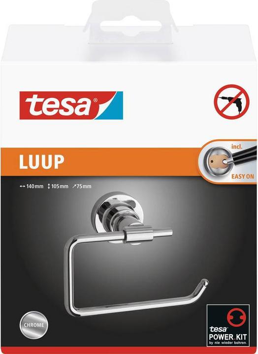 Actual product image tesa Support papier toilette luup chromé