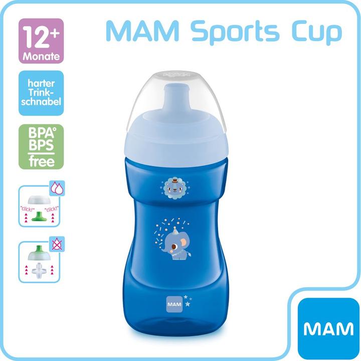Immagine prodotto MAM Tazza sportiva, 330 ml, elefante (330 ml)
