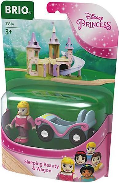 Actual product image Brio Train Disney Princess Aurora with wagon