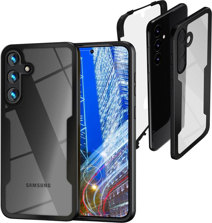 Immagine prodotto Nalia Busta ibrida trasparente a 360 gradi (Samsung Galaxy S24+)