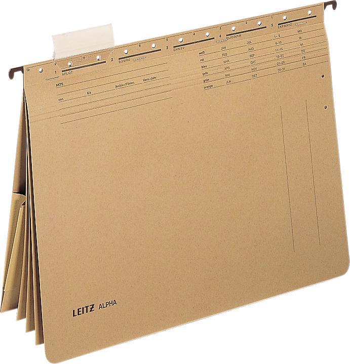 Image du produit Leitz Cartella sospesa Alpha® con divisori interni e tasca (A4, 1 x)