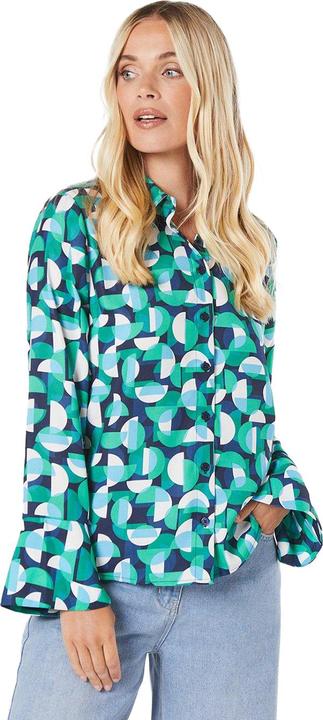 Actual product image Principles Womens/Ladies Geometric Open Petite Shirt (42 D)