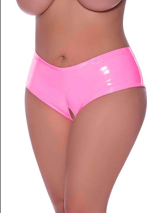 Actual product image Exposed Low Rise Split Crotch Boy Short (XXL)