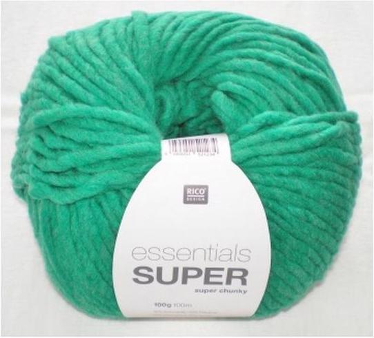 Produktbild Rico Design Wolle Essentials Super Super Chunky 100 g, Smaragd (90 m)