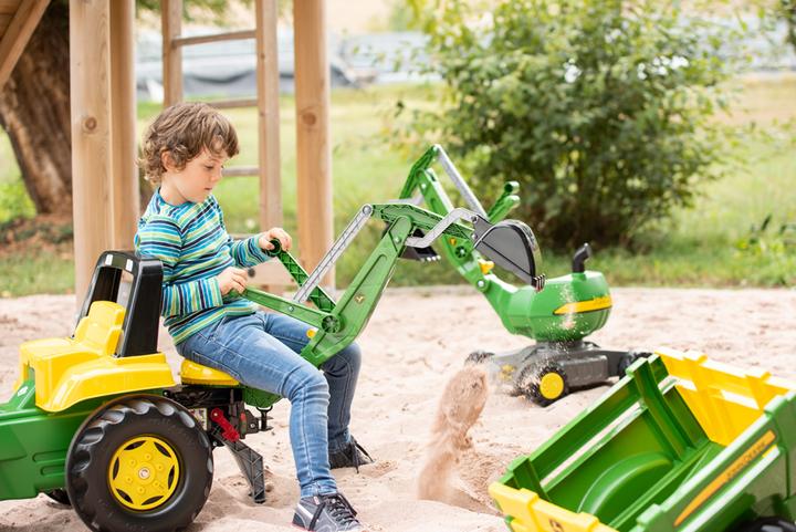 Immagine prodotto Rolly Toys Terne con caricatore frontale ed escavatore posteriore
