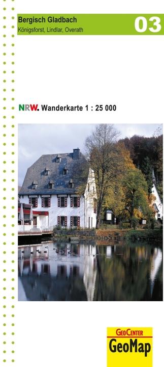 Produktbild Geo Map: Land NRW:WK 03 Bergisch Glad