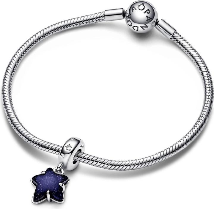 Image du produit Pandora Suspension Étoile céleste (Argent 925, Verre de Murano, Zircone)