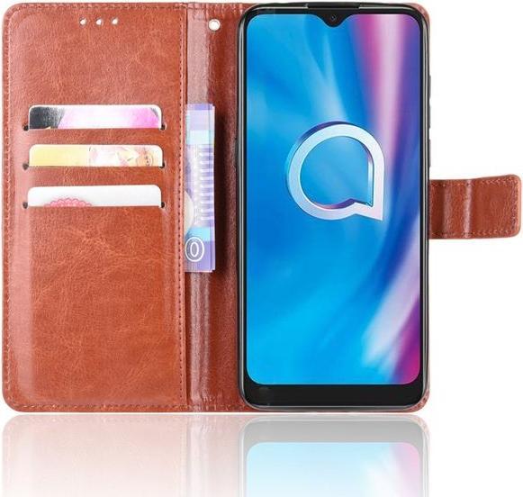 Produktbild MU Classic Crazy Horse III Leder Bookcover Series (Alcatel 1S (2020), Alcatel 3X (2020))