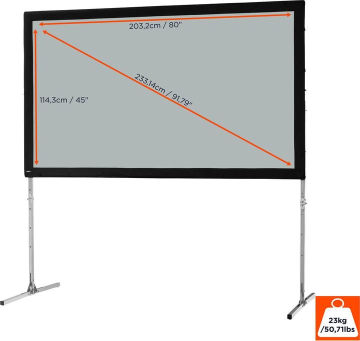 Immagine prodotto Celexon Mobile Expert Folding Frame Screen - Schermo (91.34", 16:9)