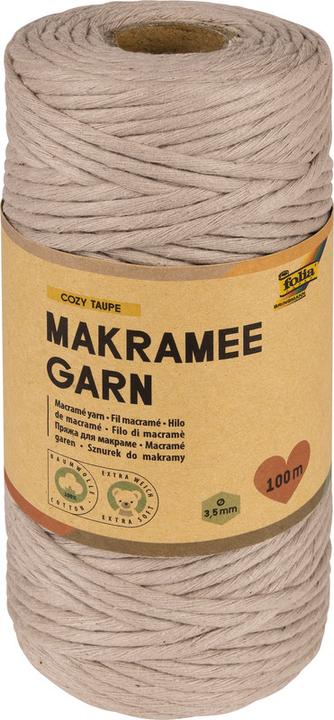 Actual product image Folia Macramé yarn (100 m)