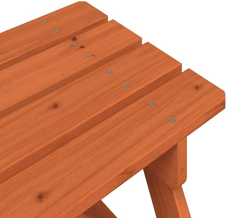 Produktbild VidaXL Picknicktisch für 4 Kinder mit Schirmloch